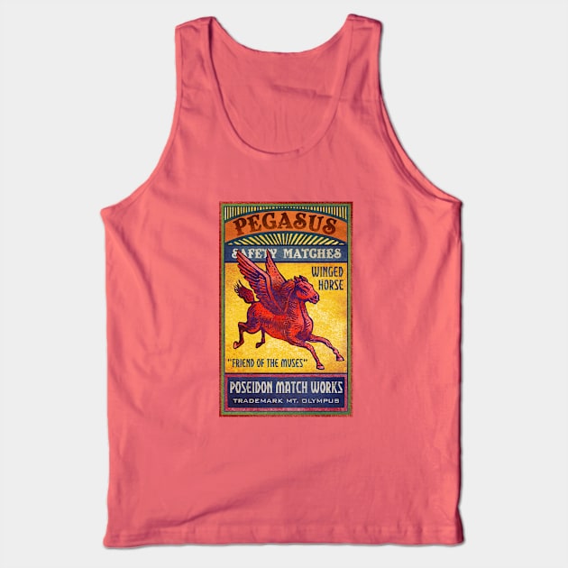 Pegasus Matches Tank Top by ChetArt